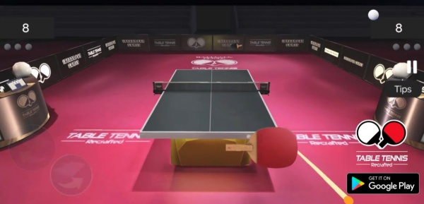 真实乒乓球(Table Tennis ReCrafted!)截图1