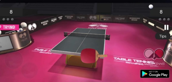 真实乒乓球(Table Tennis ReCrafted!)截图2