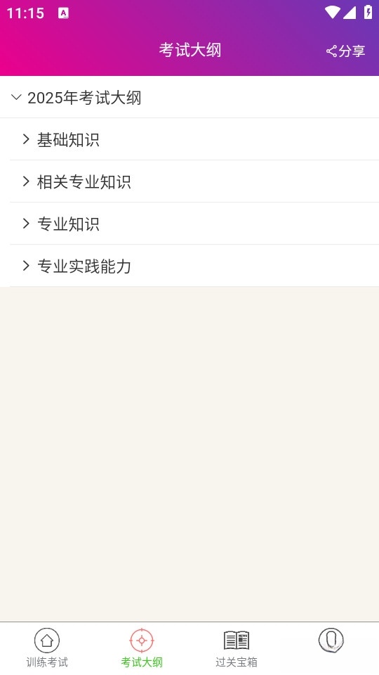 内科学主治医师总题库最新版截图1