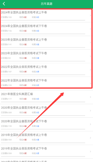 兽医资格题库中文版