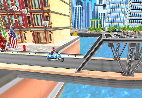 自行车冲刺(Uphill Rush 2 USA Racing)截图0