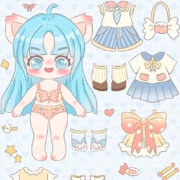 咕卡手账少女