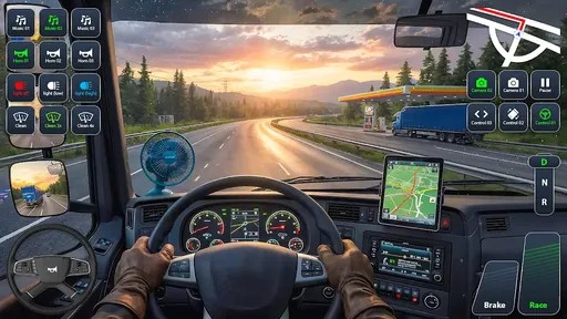 极限卡车游戏模拟器(Extreme Truck Game Simulator)截图1