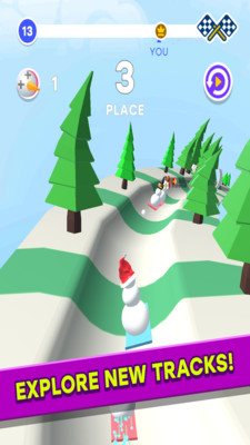 雪人竞赛3D截图1