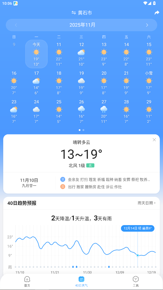 2345天气预报正版截图2