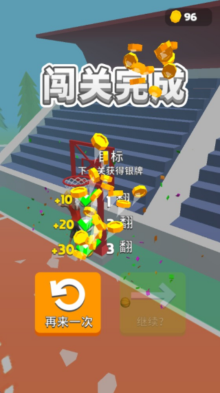 翻转扣篮