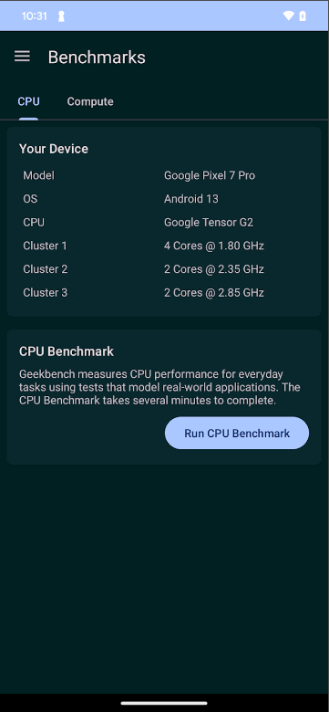 Geekbench6截图0