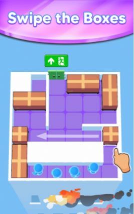 滑动逃脱游戏中文版截图0