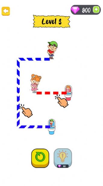 厕所冲刺绘画拼图游戏截图0