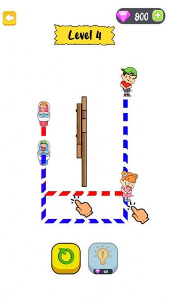 厕所冲刺绘画拼图游戏截图1