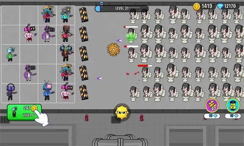 合并马桶人战争游戏截图2