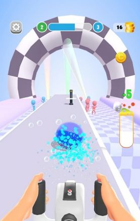 水喷气球跑游戏安卓版截图0