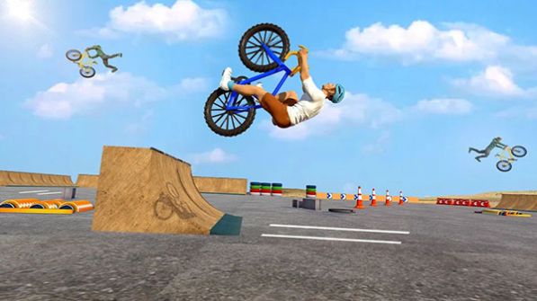 BMX自行车特技跑道游戏安卓版截图1