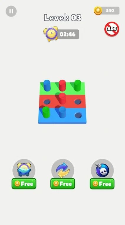 果冻排序3D拼图颜色游戏中文版截图1
