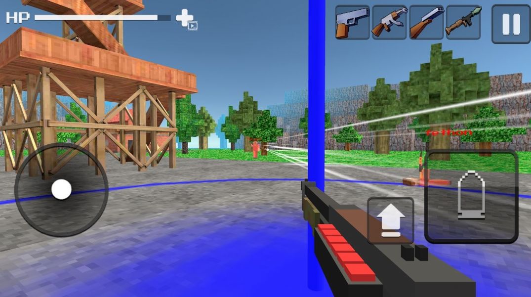 像素枪射击3D游戏截图2