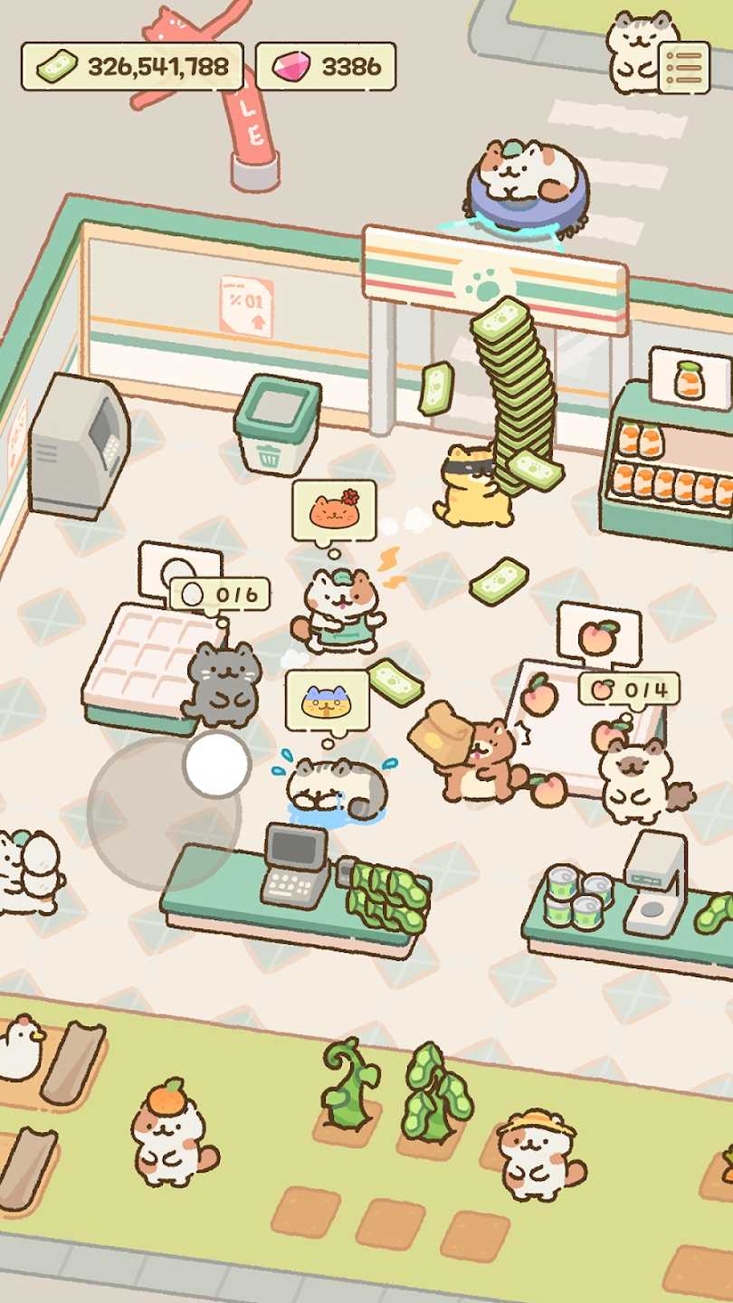 猫市迷你市场大亨中文版截图0