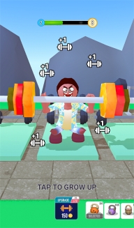 Roblock Gym Clicker: Tap Hero截图1