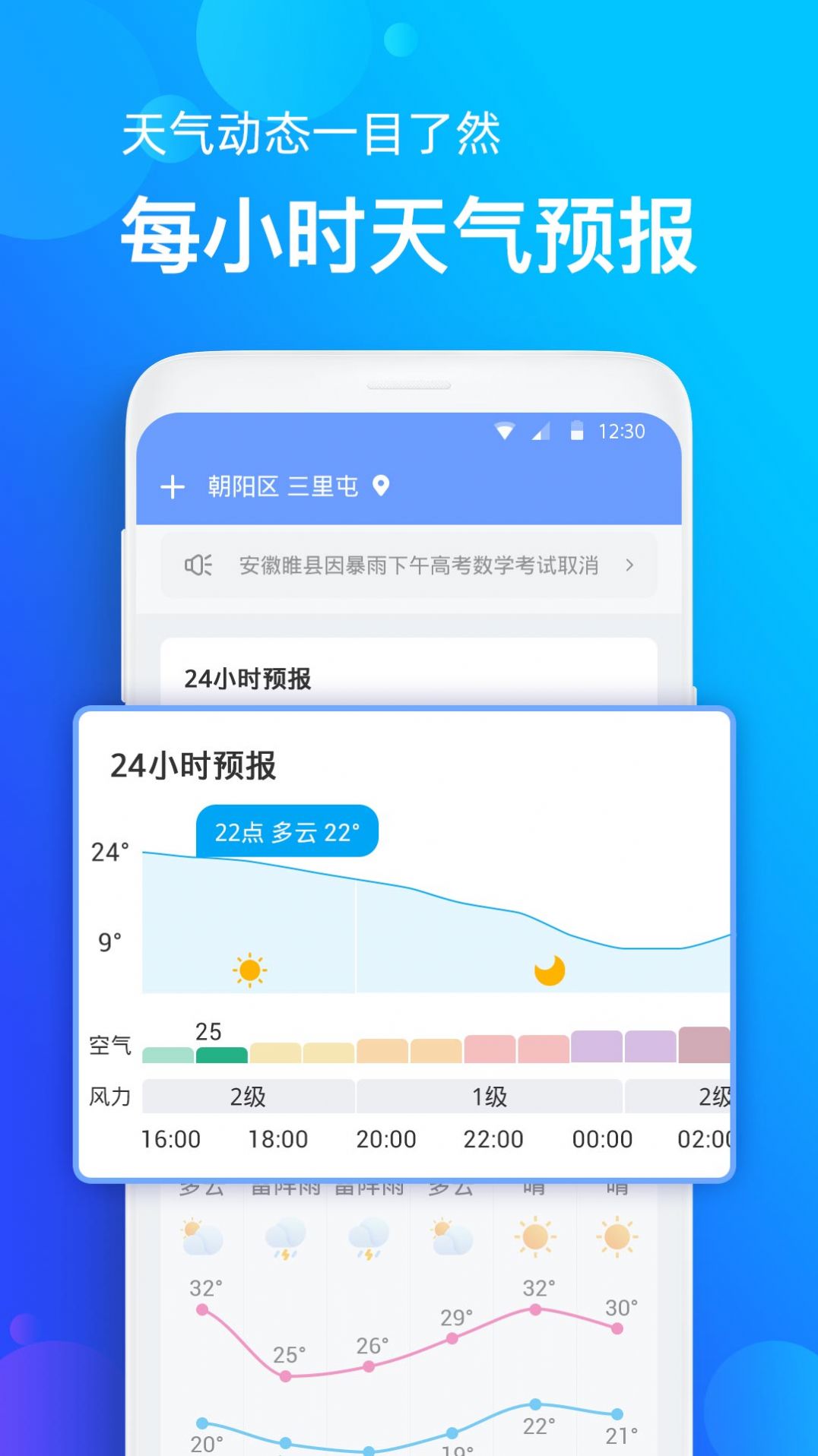碧空天气软件最新版截图0