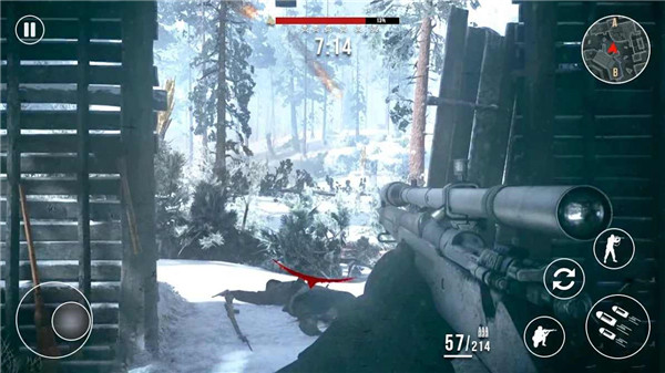 冬季狙击手(CallofSniperColdWar)截图1