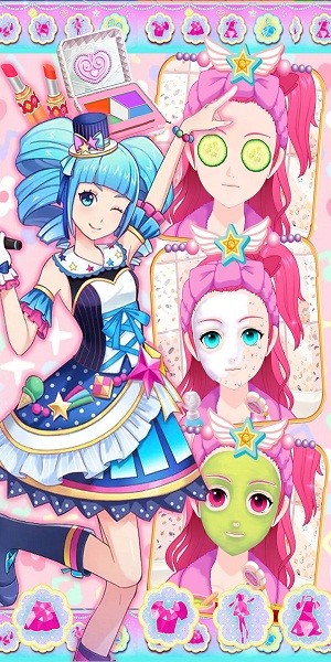 二次元少女换装小游戏截图1