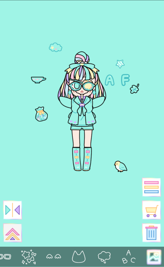 粉彩女孩正版