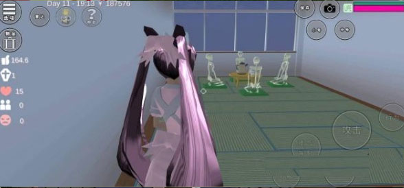 樱花校园模拟器英文版