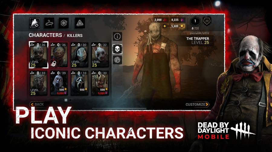 Dead by Daylight Mobile黎明杀机亚服客户端截图2