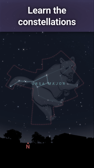 Stellarium星空截图2