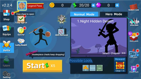 火柴人神射手国际服(Stickman Master)