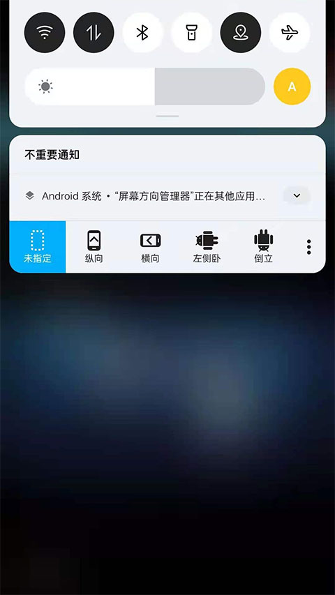 浮生屏幕方向管理器软件截图1