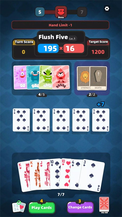 小丑牌口袋魔法免广告截图4