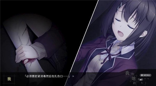 我和她世界末日冷狐版汉化截图1