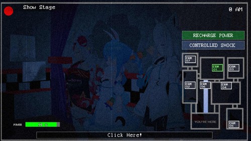 FNaF4代娘化版模组截图1
