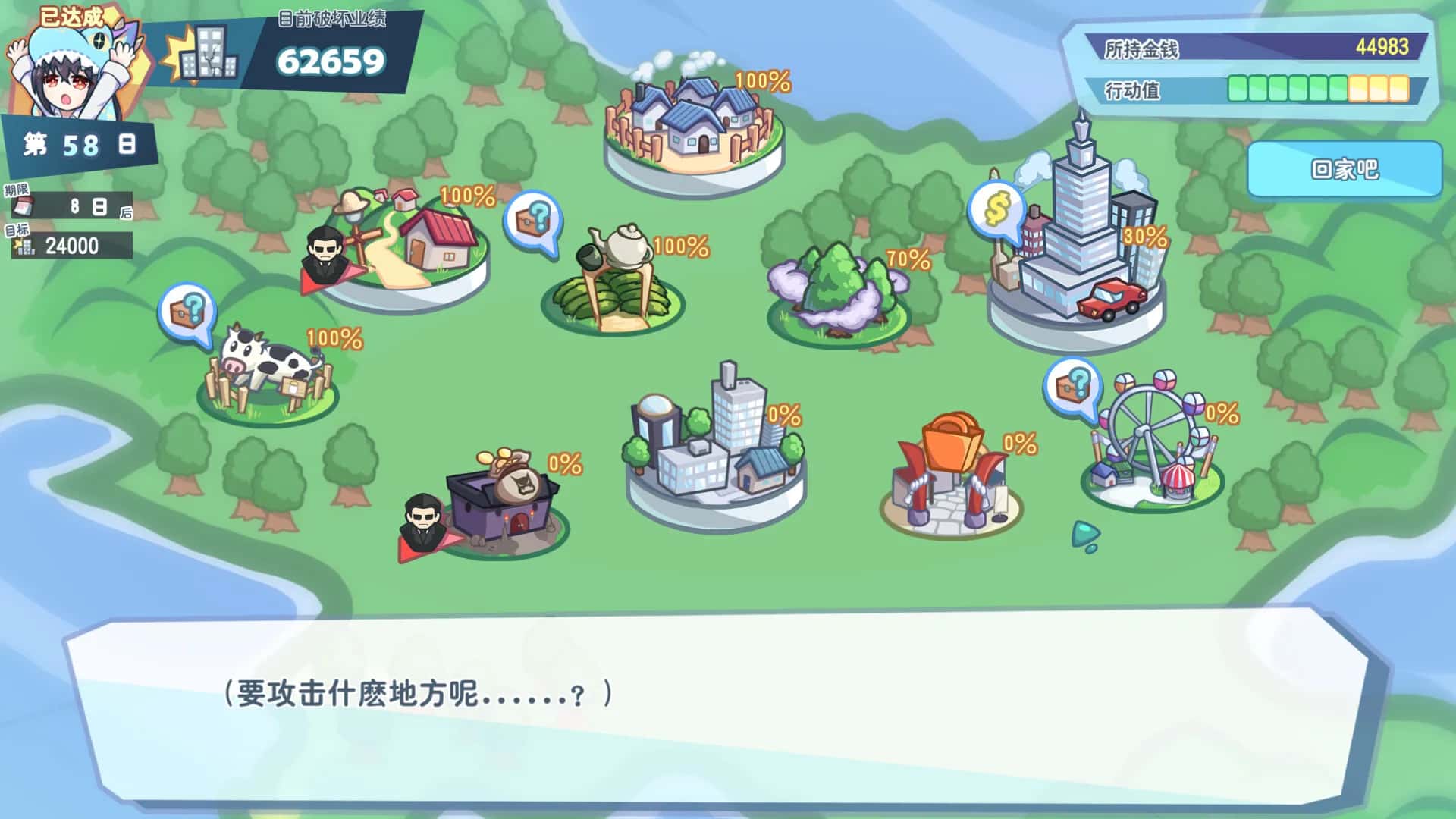 怠惰的怪兽公主不想工作冷狐版