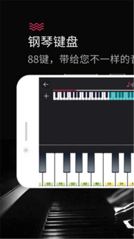 模拟钢琴（钢琴键盘）截图0