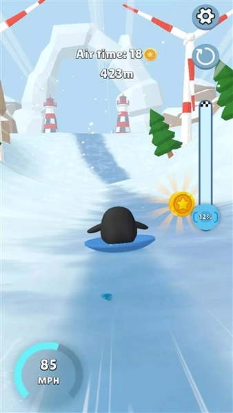雪橇冲浪手