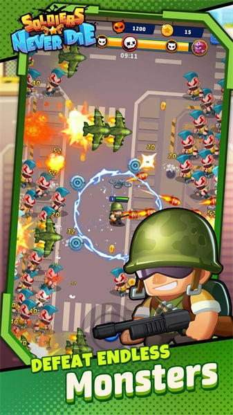 士兵永不凋零截图0