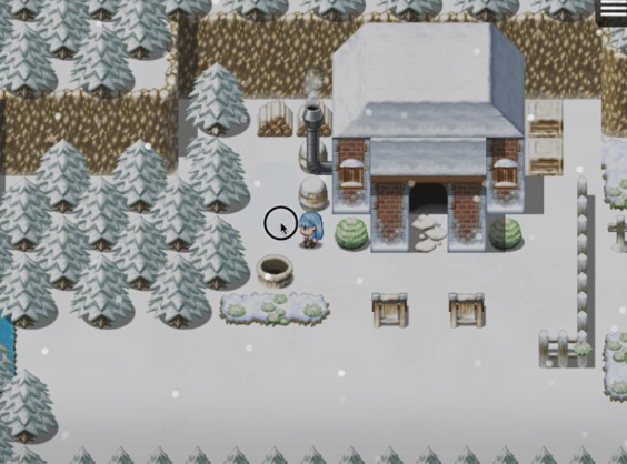 青色的雪之屋手游