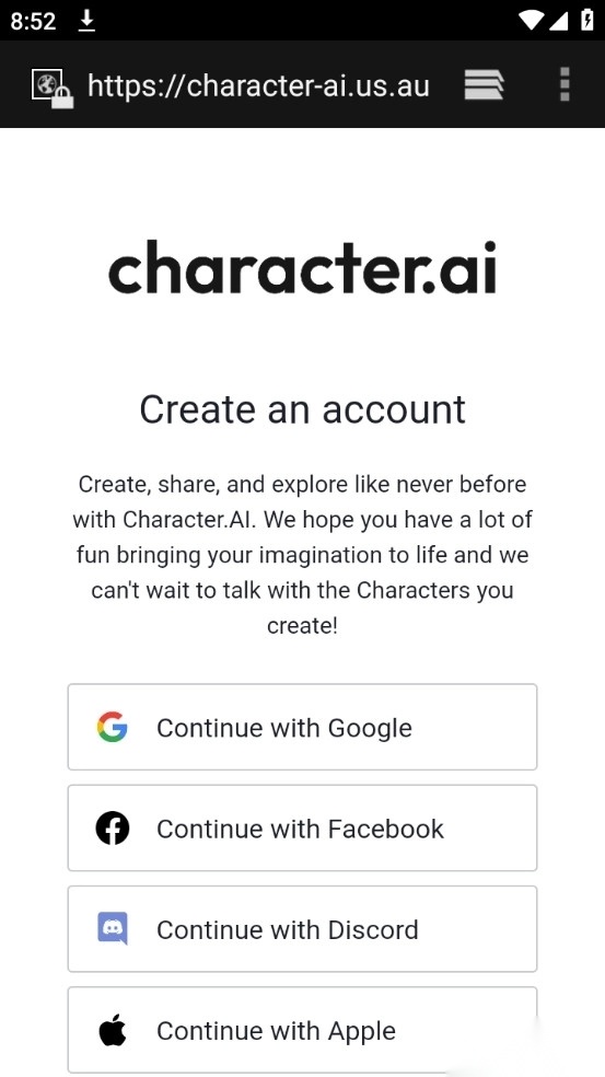 character ai安卓版截图0