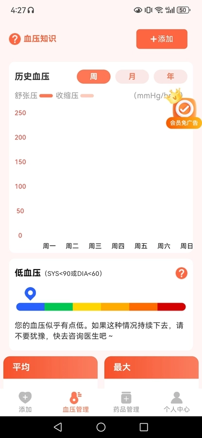 血压健康管理截图2