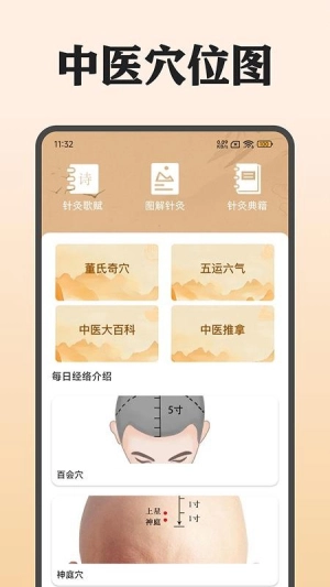 中医穴位图截图2