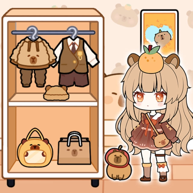 优优的娃娃装扮小屋