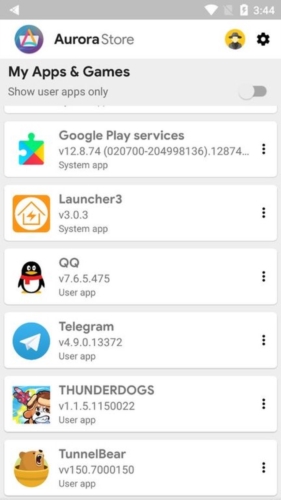 AuroraStore截图0