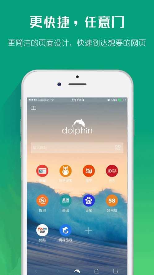 海豚浏览器flash版本截图0