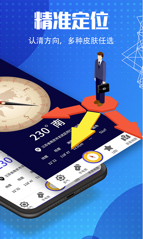 地图导航指南针截图1
