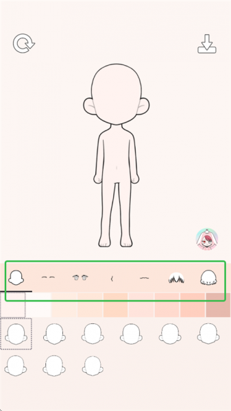 卡通换装