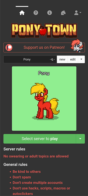 Pony Town渠道版