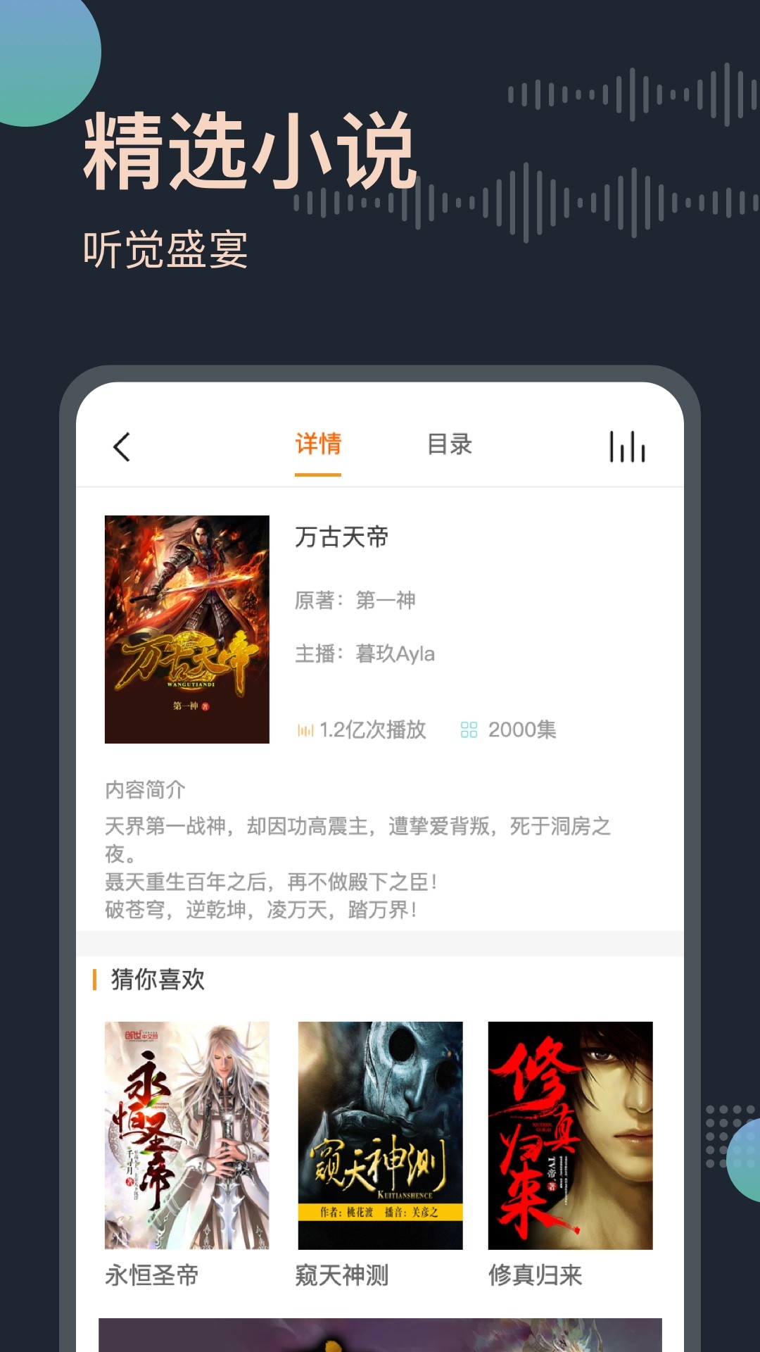 免费听书王老版截图0