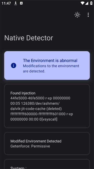 nativedetector最新版本