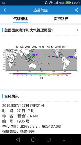 海洋天气截图0